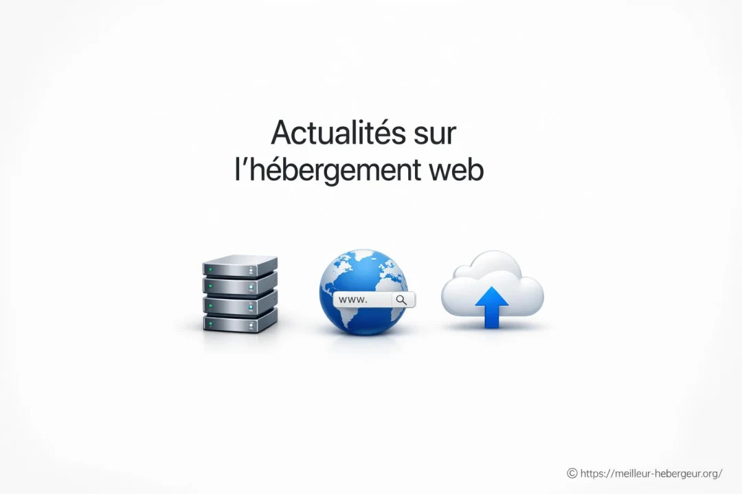 Actualités sur l'hébergement web