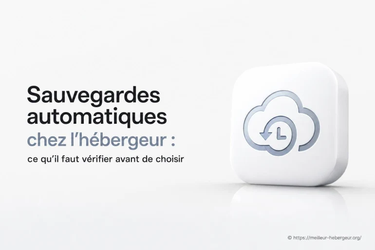 Sauvegardes automatiques chez l’hébergeur : que vérifier avant de choisir ?
