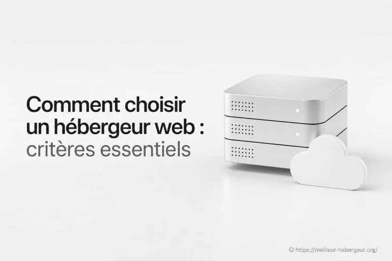 Comment choisir un hébergeur web : les critères essentiels ?