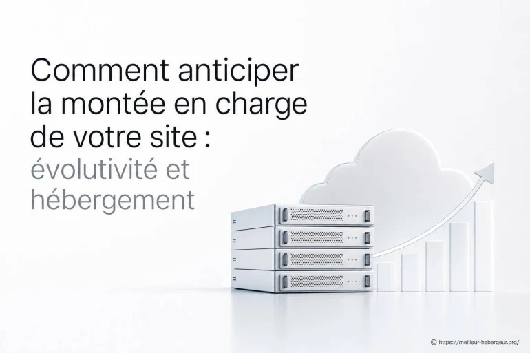 Comment anticiper la montée en charge de votre site : évolutivité et hébergement