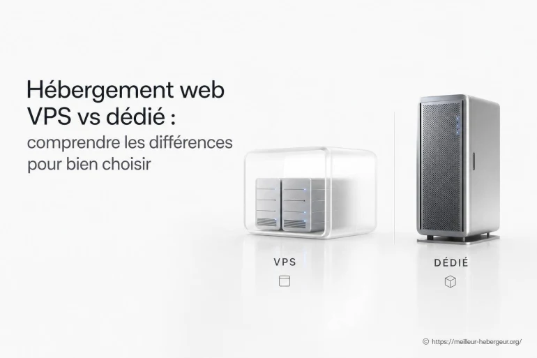 Hébergement web VPS vs dédié : quelles différences pour bien choisir ?